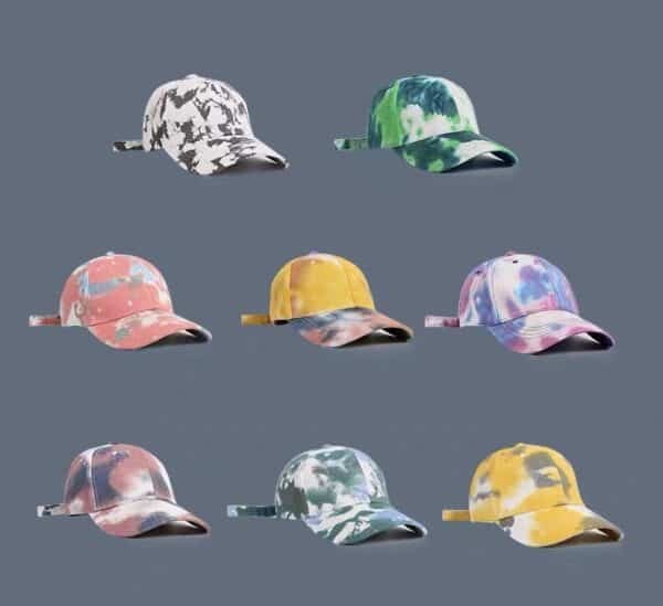 Tie Dyed Camouflage Cap (1)